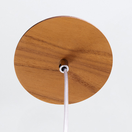 Lampa wisząca Diamond Brązowy, Drewno Quintiesse Accord QN-DIAMOND-P-S-TEAK