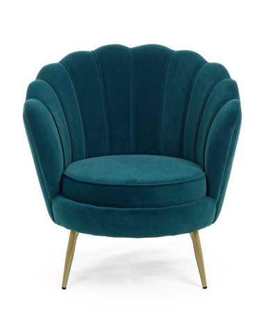 BIZZOTTO fotel GILIOLA niebieski