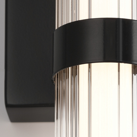 Średni kinkiet LED Fayton - Matowa czerń Quintiesse Eurofase QN-FAYTON-M-BK