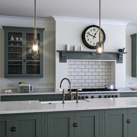 Lampa wisząca Urban Restoration - 1 źródło światła Urban Restoration Quintiesse Feiss QN-URBANREST-MP