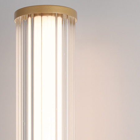 Średni kinkiet LED Fayton - Szczotkowane złoto Quintiesse Eurofase QN-FAYTON-M-BG