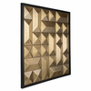 RICHMOND obraz TETRO 93,5x93,5cm złoty