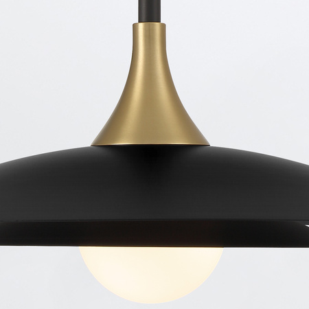 Lampa wisząca Welsh - Matowa czerń Quintiesse Eurofase QN-WELSH-P-BK