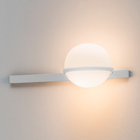 Vibia Palma Lampa Ścienna LED, 1-punktowa, szer. 55, wys. 19, GL 25 cm, Grafitowy Mat