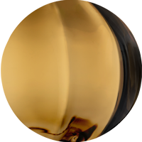 SOSPENSIONE PICCOLA VETRO / SMALL GLASS PENDANT AFOXE' Ferroluce C2642-BRO