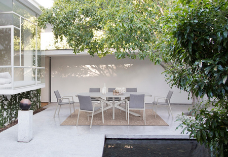 BIZZOTTO stół ogrodowy ISACCO PELICAN     240x110 beżowy