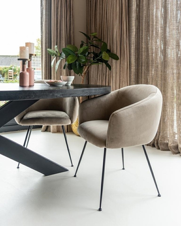 RICHMOND krzesło AVANTI beżowe