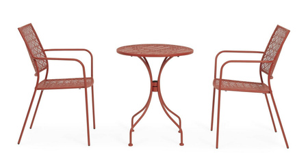 BIZZOTTO krzesło ogrodowe LIZETTE         czerwone