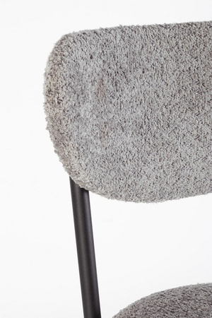 BIZZOTTO krzesło LUDMILLA szare