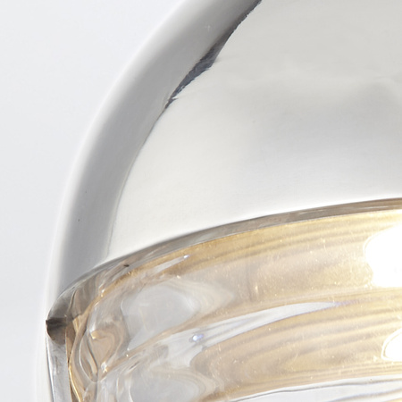 Mały kinkiet LED Palais - Polerowany nikiel Quintiesse QN-PALAIS-W-S-PN