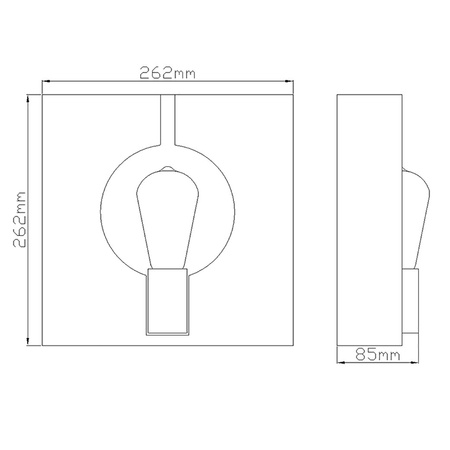 Kinkiet Ludlow - 1 źródło światła - Szczotkowany grafit Ludlow Quintiesse Lisa McDennon by Hinkley QN-LUDLOW1-GR