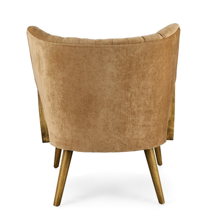 BIZZOTTO fotel VIRNA żółty