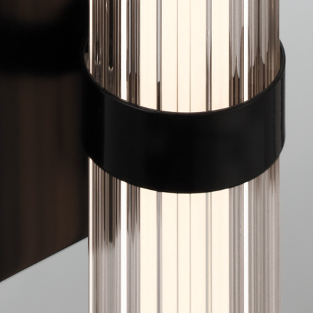 Mały kinkiet LED Fayton - Matowa czerń Quintiesse Eurofase QN-FAYTON-S-BK