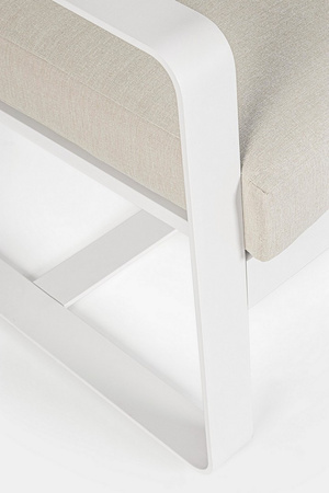 BIZZOTTO sofa 2-osobowa ogrodowa          MERRIGAN beżowa