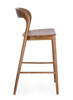 BIZZOTTO krzesło barowe MILEY brązowe