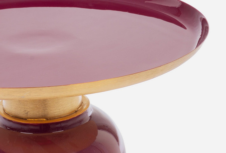 BIZZOTTO stolik kawowy NALIMA 40,5        czerwony