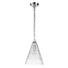 Lampa wisząca Elmore - 1 źródło światła - Polerowany chrom Elmore Quintiesse Feiss QN-ELMORE-P-PC