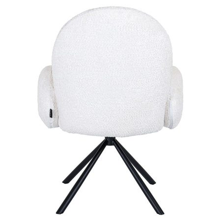 RICHMOND krzesło obrotowe JOLIE białe