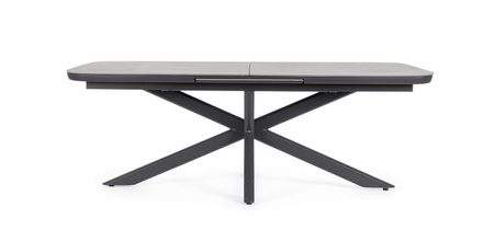 BIZZOTTO stół ogrodowy PASCAL szary /     rozkładany