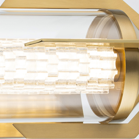 Kinkiet Espada - Szczotkowane złoto Quintiesse Eurofase QN-ESPADA-2W-BG