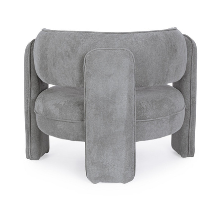 BIZZOTTO fotel AISHA szary