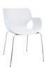 BIZZOTTO krzesło LENNOX ARM białe
