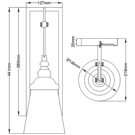 Kinkiet Loras - 1 źródło światła  Loras Quintiesse Feiss QN-LORAS1