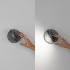 Demetra Spotlight - with Switch ARTEMIDE szary 1730W10A