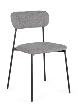 BIZZOTTO krzesło INKA czarny / szary