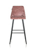 RICHMOND zestaw 2 krzeseł barowych        BROOKE 78 różowy