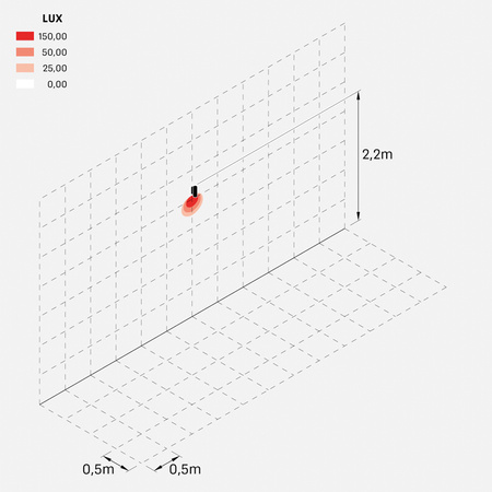 Lombardo LL126201D3 Lampa ścienna Ago Applique
