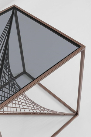 BIZZOTTO stolik kawowy ESPIRAL 48x48