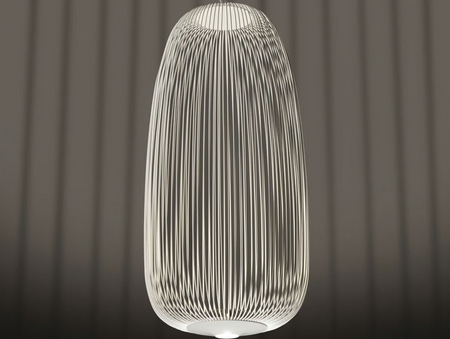 Lampa Wisząca Spokes 1 - Biały FOSCARINI