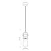 Lampa Wisząca URBAN Ferroluce C1740-VIN
