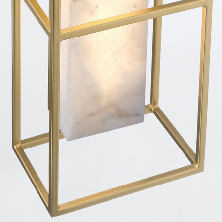 Średni kinkiet Blakley - 1 źródło światła - Szczotkowane złoto Quintiesse Eurofase QN-BLAKLEY-M-BG