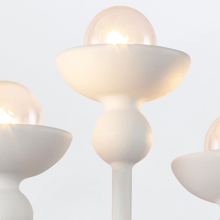 Kinkiet Cadence - 6 źródeł światła - Antyczna biel Quintiesse QN-CADENCE-6WB-WHT