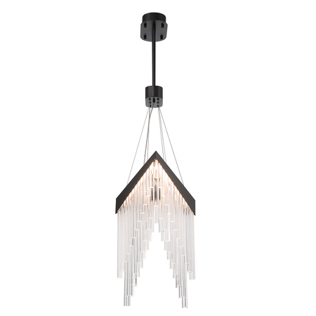 Żyrandol Vivien - Matowa czerń Quintiesse Eurofase QN-VIVIEN-P-L-BK