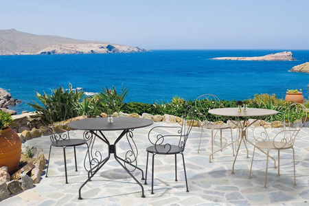 BIZZOTTO krzesło ogrodowe ETIENNE czarne