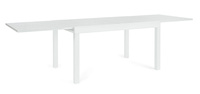 BIZZOTTO stół ogrodowy CLIV 135-270       biały / rozkładany
