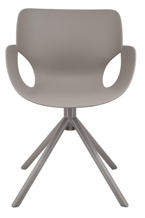 BIZZOTTO krzesło LENNON ARM szare