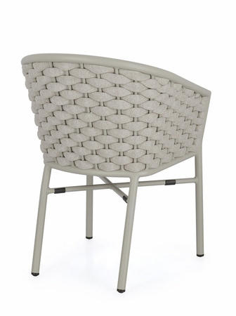 BIZZOTTO krzesło ogrodowe MARGALIDA       SATURN beżowe