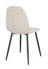 BIZZOTTO krzesło IRELIA czarny / beżowy