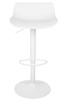 Krzesło barowe SNAP BAR regulowane białe