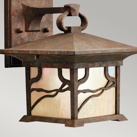 Średnia latarnia naścienna Morris - 1 źródło światła Morris Quintiesse Kichler QN-MORRIS-M