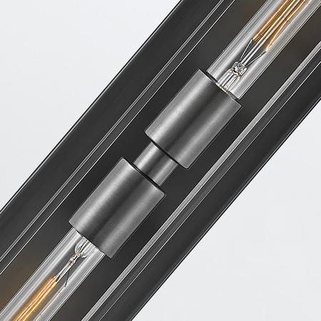 Kinkiet Henri - 2 źródła światła - Oksydowana czerń Quintiesse QN-HENRI-WB2-BX