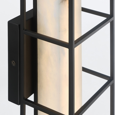 Średni kinkiet Blakley - 1 źródło światła - Matowa czerń Quintiesse Eurofase QN-BLAKLEY-M-BK