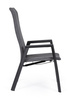 BIZZOTTO krzesło ogrodowe ETHAN szary