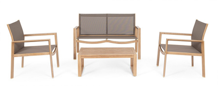 BIZZOTTO zestaw ogrodowy KALLEN           naturalny