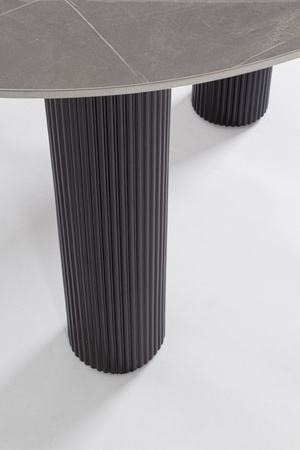 BIZZOTTO stół jadalniany BAMIRA 120       czarny