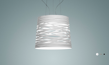 Lampa wisząca Tress Big LED - Biały FOSCARINI